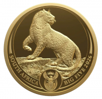 1/4 oz Gold " Big Five " Leopard 2026 inkl. der Box South African Mint und COA