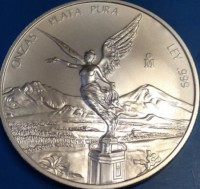 5 oz Silber Libertad Mexiko gute Qualität / div. Jahre  ( diff.besteuert nach §25a UStG )