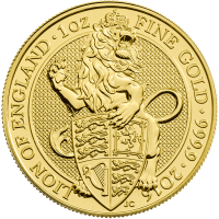 1 oz Gold Royal Mint / United Kingdom " Lion of England "