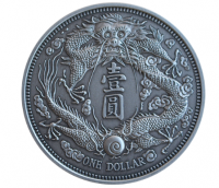 1 oz Silber China Antique Finish Long-Whiskered Dragon in Kapsel - China's most valuable vintage coins ( inkl. gültiger gesetzl. Mwst ) - max 1000 Stk