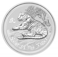 20 X 1/2 oz Silber Perth Mint Australien Lunar II Tiger 2010 ( diff.besteuert nach §25a UStG )