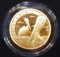 1 oz Gold Barbados Pelican 2020 inkl. COA - max 100