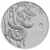 1 oz Platin Perth Mint Lunar Schlange / Snake 2025 - max 5.000 ( diff.besteuert nach §25a UStG )