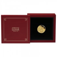 1/10 oz Gold PROOF Perth Mint " Lunar Dragon 2024 " in Box / COA - max. 2.500 Stk