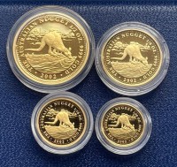 1/2 oz Gold Proof Perth Mint 2002 Kangaroo / Känguru - entnommen aus einem Proof Set - max. 515 Stk