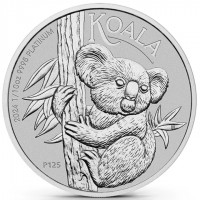 1/10 oz Platin Koala 2024 ( diff.besteuert nach §25a UStG )