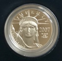 1 oz Platin Proof Eagle USA 1999 in Kapsel ( diff.besteuert nach §25a UStG )