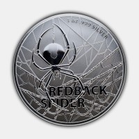 1 oz Silber Australien Redback Spider " Dangerous Animals Series " in Kapsel ( diff.besteuert nach §25a UStG )