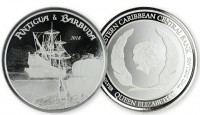 1 oz Silber Antigua & Barbuda Rum Runner Scottsdale Mint / Prooflike in Kapsel ( diff.besteuert nach §25a UStG )