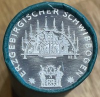25 Euro Deutschland " Erzgebirgischer Schwibbogen " 2023 / 22 Gramm Feinsilber ( diff.besteuert nach §25a UStG )