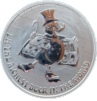1 oz Silber" Scrooge McDuck / Dagobert Duck " 2022 - max. 15.000