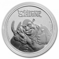 1 oz Silber Niue Shrek 20th Anniversary ( diff.besteuert nach §25a UStG )