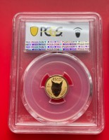 PR70 PCGS im Slab First of 250 Struck - 1/10 oz Gold Spanien / Spain Iberischer Luchs