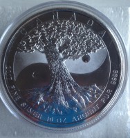10 oz Silber " Tree of Life "  50 CAD in Kapsel Royal Canadian Mint ( diff.besteuert nach §25a UStG )