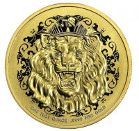 1 oz Gold Proof Roaring Lion 2020 " Truth Series " inkl. Box - max. 250 Stk