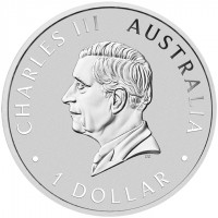 1 oz Silber Perth Mint Koala 2024 in Original-Kapsel Australien / Australia aktuell mit Charles Effigy