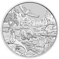 1 oz Silber Perth Mint Wonders of Australia - The Outback 2026 in Kapsel - max. 75.000