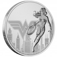 1 oz Silber New Zealand Mint " Wonder Woman " 2021 max. 15.000