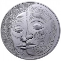 1 oz Silber Niue " Maori " ( diff.besteuert nach §25a UStG )