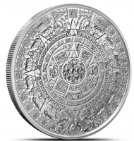 1 oz Silber USA Aztec Calendar 2026 - Silvertowne Round
