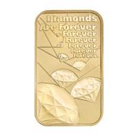 1 oz Gold The Royal Mint " James Bond Diamonds are forever " im Blister