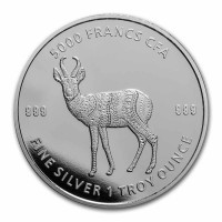 1 oz Silber Chad 2021 Mandala Antilope - max. Mintage 10.000 ( diff.besteuert nach §25a UStG )