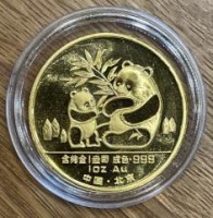 1 oz Gold Panda New Orleans 1988 - Auflage 1500