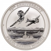 20 X 1 oz Silber Perth Mint Tuvalu " 75 Jahre Pearl Harbor / Zero Fighters " in Kapsel  ( diff.besteuert nach §25a UStG )