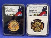 NGC PF70 im Slab 1 oz Gold High Relief American Lady Liberty 2017 " 225th Anniversary "