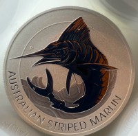 1.5 oz Silber Perth Mint striped Marlin 2020 ( inkl. 19% Mwst )