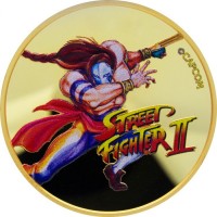 1 oz Gold Fiji Street Fighter Charakter 3 Vega - 30th Anniversary - max. 50 Stk / inkl. COA