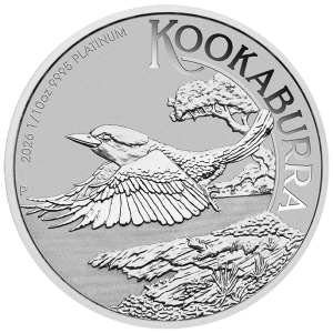 1/10 oz Platin Perth Mint Kookaburra 2026 in Kapsel