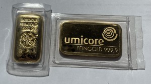 100 Gramm Gold Barren LBMA ( europ. Hersteller )