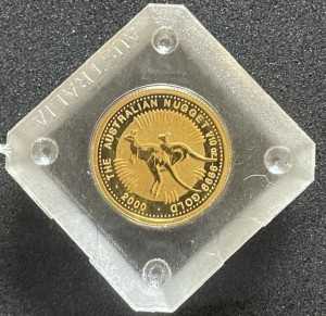 1/10 oz Gold Perth Mint Känguru 2000