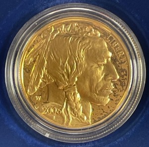 1 oz Proof Gold Buffalo in Original-Kapsel USA ( 2006 ) - erster Jahrgang