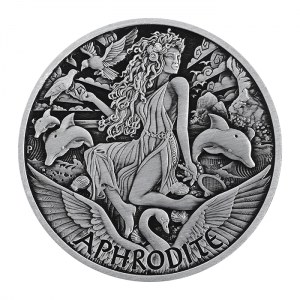 1 oz Silber Perth Mint Aphrodite Antique Finish in Kapsel - max 1.500 ( diff.besteuert nach §25a UStG )