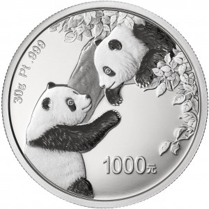 30 Gramm Platin Proof Panda 2023 inkl. Box / COA - max 5.000 Stk  ( inkl. gesetzl. Mwst )
