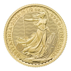 1/2 oz Gold Grossbritannien Britannia 2026 / Neuware