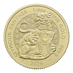 1/4 oz Gold Royal Mint / United Kingdom Tudor Beast 2026  " The Seymour Panther  "