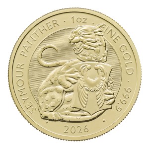 1 oz Gold Royal Mint / United Kingdom 2026 Tudor Beast " The Seymour Panther "