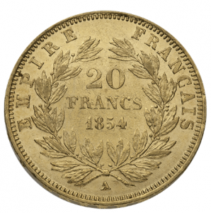5 X 20 Francs Frankreich Mix ( 5 X 5,81 Gramm Gold fein = 29,05 Gramm Gold fein )