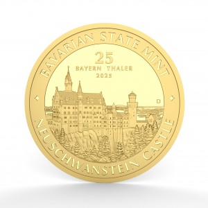 1/4 oz Gold Bayern Thaler ( Bayerisches Hauptmünzamt )