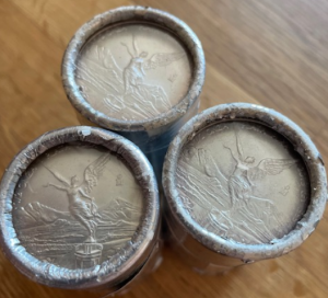 1/2 oz Silber Libertad 2013 aus Tube / ggf. am Rand altersbedingt angelaufen  ( diff.besteuert nach §25a UStG )