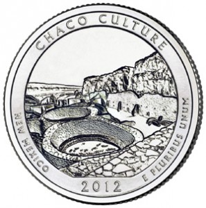 5 oz Silber USA " America the beautiful " New Mexiko - Chaco Culture ( diff.besteuert nach §25a UStG )