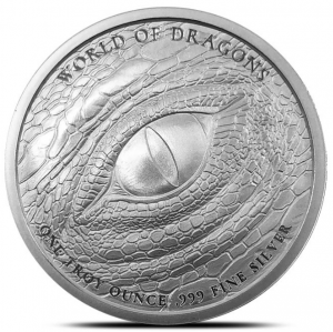 1 oz Silber Serie World of Dragons / verschied. Motive ( 19% Mwst )