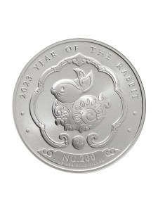 1 oz Silber Bhutan " Hase 2023  "  ( diff.besteuert nach §25a UStG )