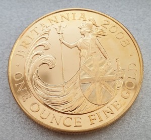 1 oz Gold Royal Mint / United Kingdom Britannia 2008