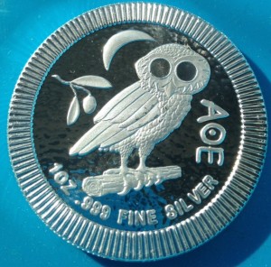 1 oz Silber Stacker New Zealand Mint " Eule von Athen " - div. Jahre ( diff.besteuert nach §25a UStG )
