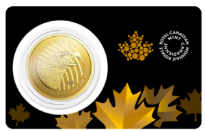 1 oz Gold 99999 Canada Call of the Wild Golden Eagle in Blister / inkl. Sicherheitsmerkmal