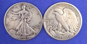 Half Dollar USA Liberty 1916-47 ( 0,3575 oz Silber fein )